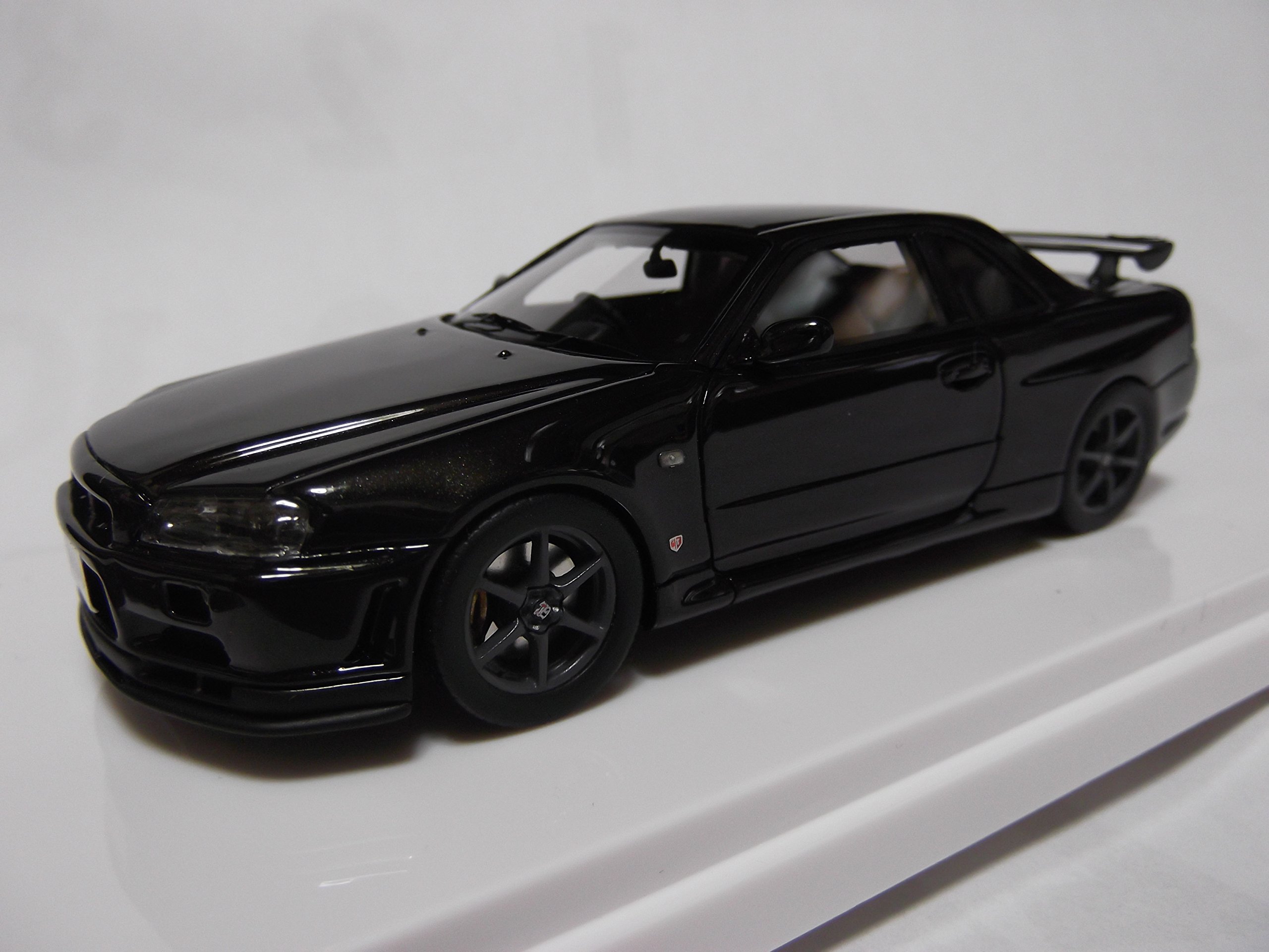 ミニカー WIT'S 1/43 SKYLINE GT-R V Spec R34 Amazon | WIT'S 1/43 SKYLINE GT-R V spec R34 ブラックパール